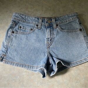 Levi's Light Blue Denim Jean Shorts